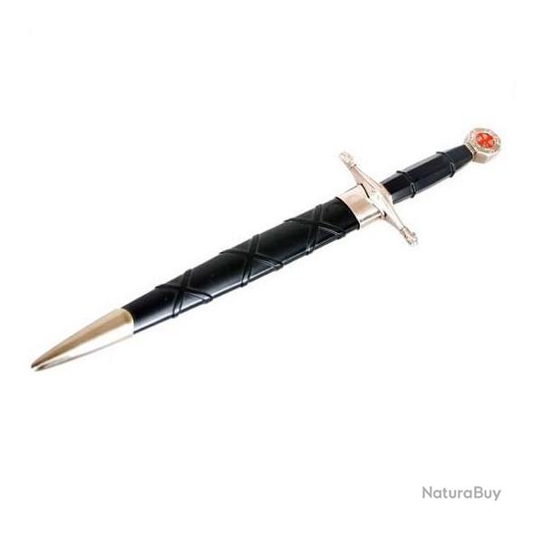 Dague Medievale avec fourreau 37 cm