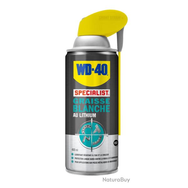 ( WD40 spray graisse blanche lithium)WD40 spray graisse blanche lithium