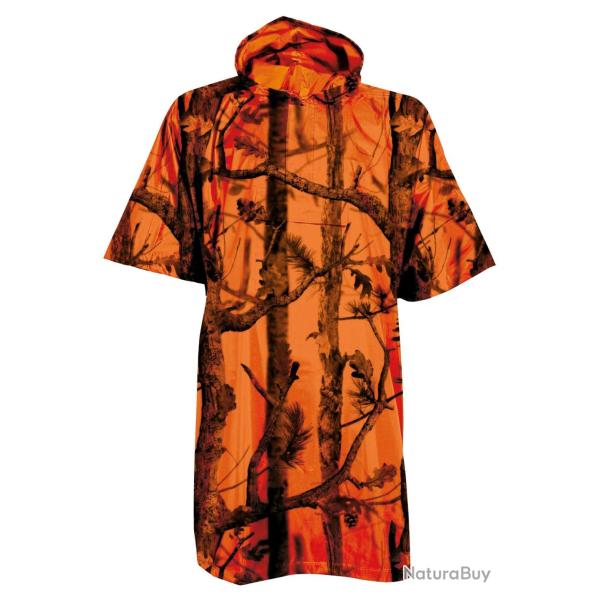 ( Poncho chasse Ghost Camo Forest fluo - Percussion)Poncho chasse Ghost Camo Forest fluo - Percussio