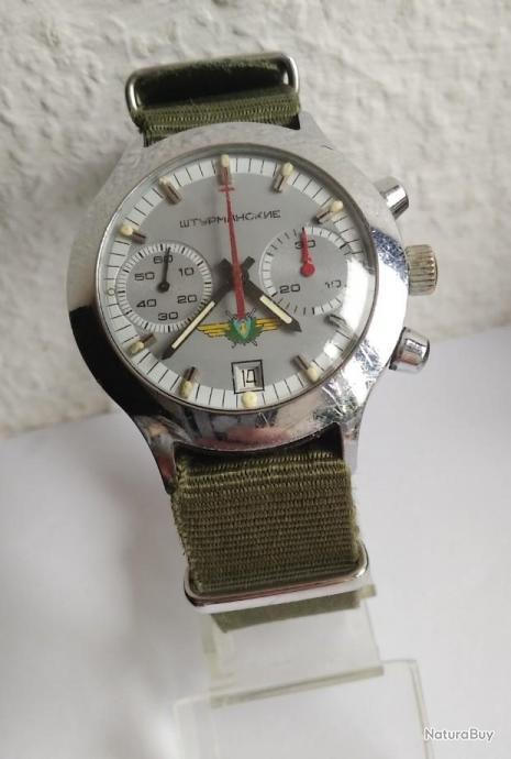 Montre Poljot Stadium Vintage Mécanique URSS - 17 Rubis, Calibre 2628 H (1970-1980)