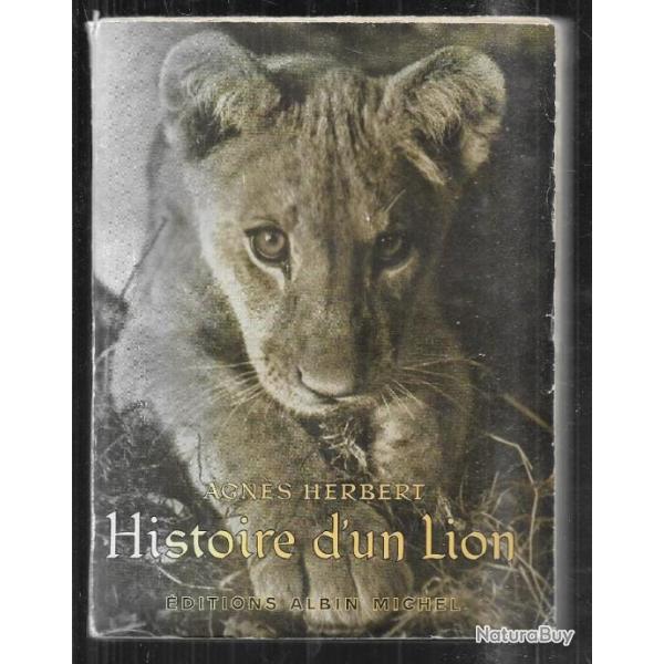 histoire d'un lion de agn�s herbert