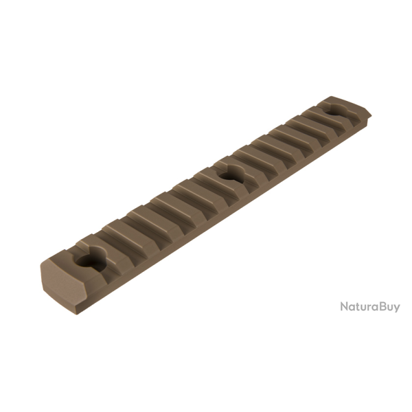 ( Rail M-LOK 13 slots Tan)Rail M-LOK 13 slots Tan