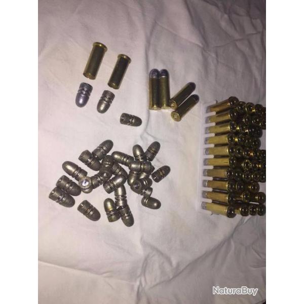 Kit de rechargement 38 long colt  poudre noire( cat B13)