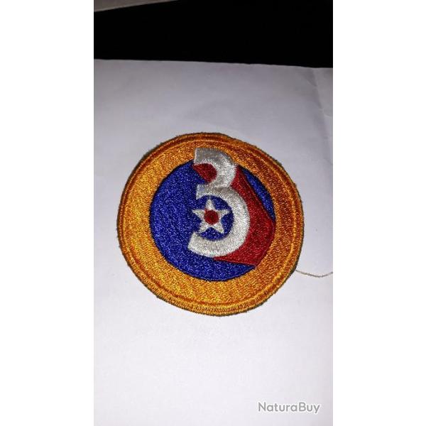 Patch arm�e us 3rd US ARMY AIR FORCE WW2 original 1