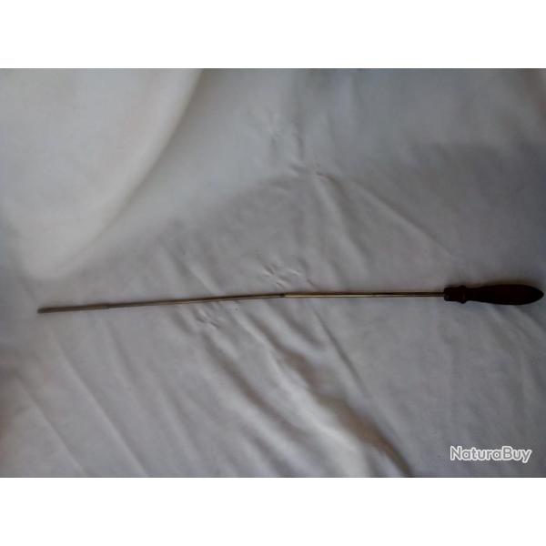 BAGUETTE DE NETTOYAGE ANCIENNE POUR FUSIL ANCIEN 66.5 CM