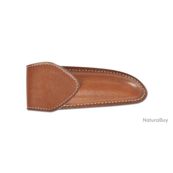 PIELCU - PL78205_23 - ETUI CUIR MOUL DOUBL MARRON 24