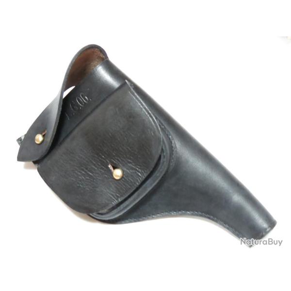 Etui cuir revolver Reichrevolver couleur noire