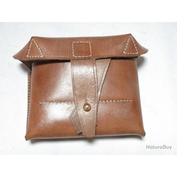 Porte chargeur cuir fusil SVT 40 39/45 pour 2 chargeurs