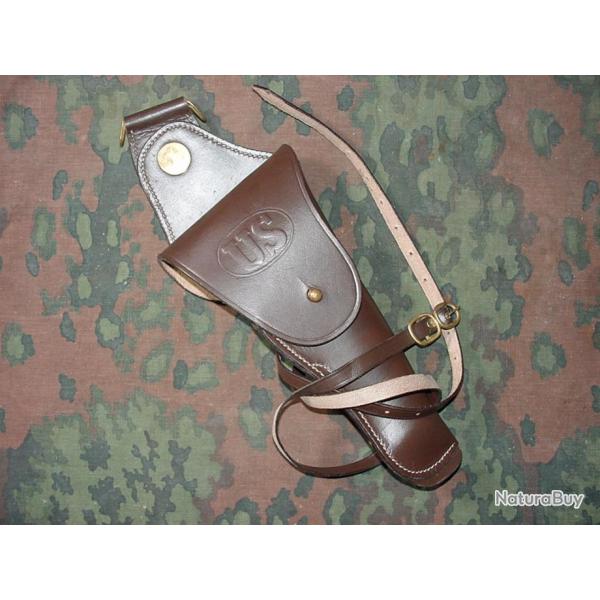 Etui cuir Colt 45 mod�le cavalerie