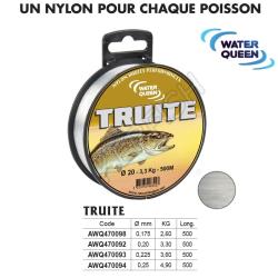 NYLON TRUITE WATER QUEEN 0.20 mm