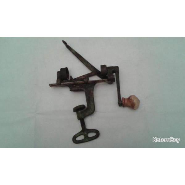 sertisseur de cartouches  plombs tui carton cal 16 ancien