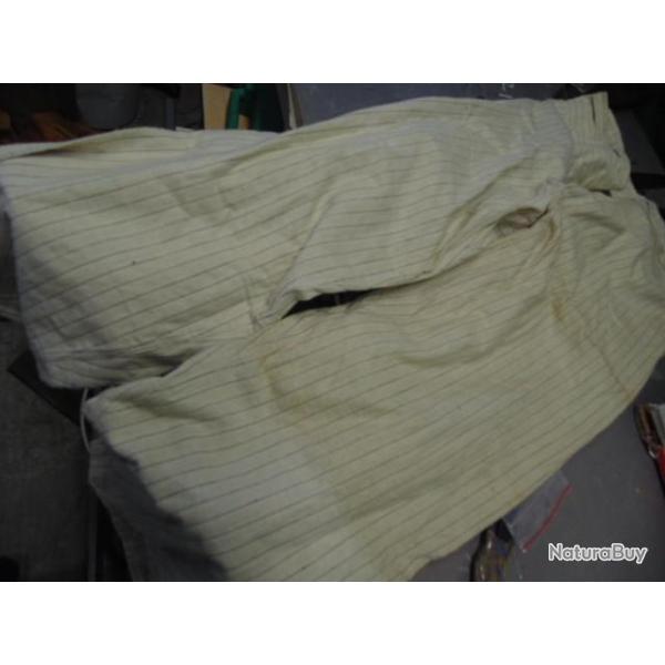 cale�on troupe r�glementaire FR  d'origine premi�re guerre non dat� juste la taille mais bon mod�le