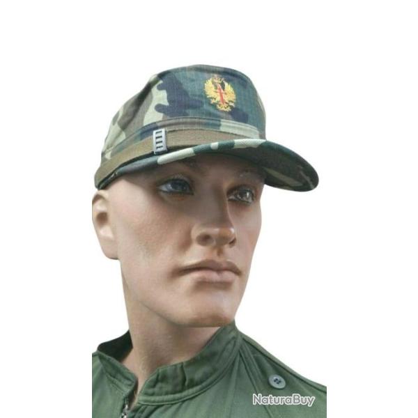 Casquette camouflage Woodland ripstop Arme de Terre Espagnole  Taille 59/60 cm