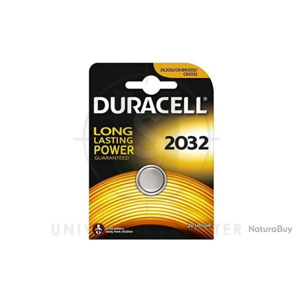 Piles CR2032 3 volts - Duracell
