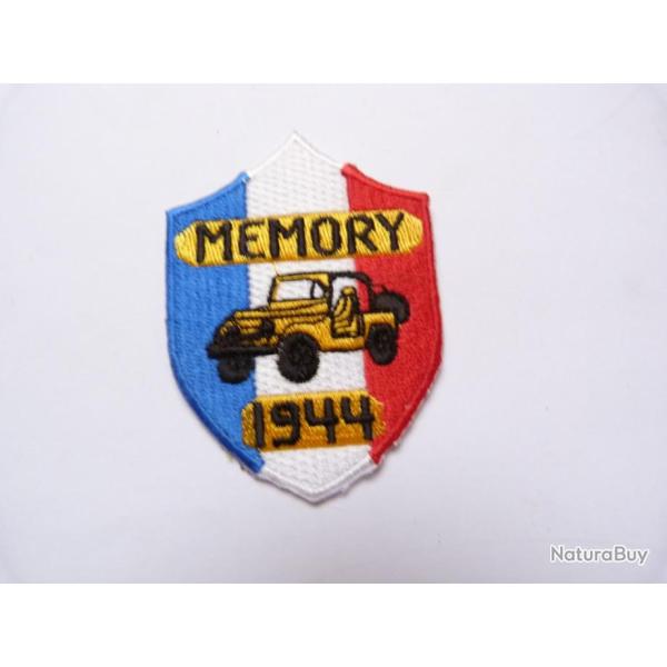 INSIGNE TISSU  MEMORY JEEP 1944