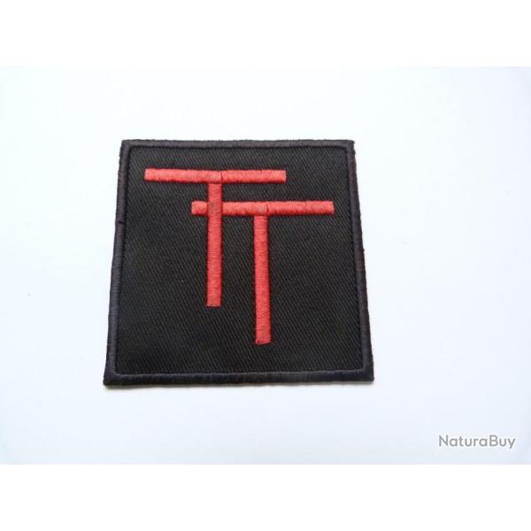 INSIGNE TISSU DE LA 50 EME DIVISION BRITANNIQUE