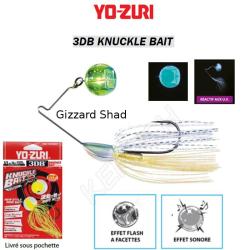3DB KNUCKLE BAIT YO-ZURI Gizzard Shad 14 g - 1/2 oz