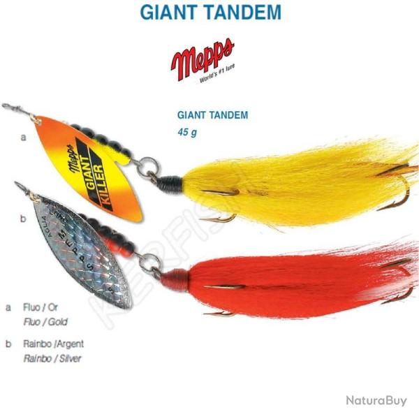 GIANT TANDEM MEPPS Fluo Or