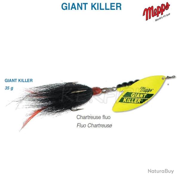 GIANT KILLER MEPPS Chartreuse Fluo
