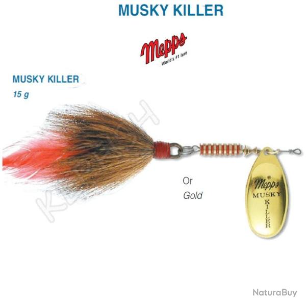 MUSKY KILLER MEPPS Or