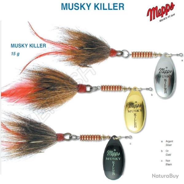 MUSKY KILLER MEPPS Argent