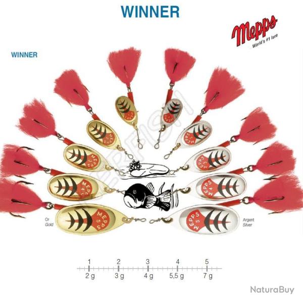 WINNER MEPPS Argent 1 / 2 g