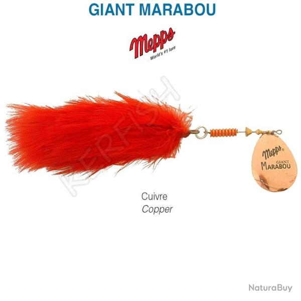 GIANT MARABOU MEPPS Cuivre
