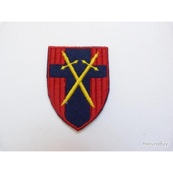 INSIGNE EN TISSU DU 21 EME CORPS D'ARMEE BRITANNIQUE