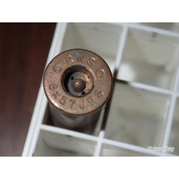 Douille en 8x57JRS - amorce Berdan - Marque RWS