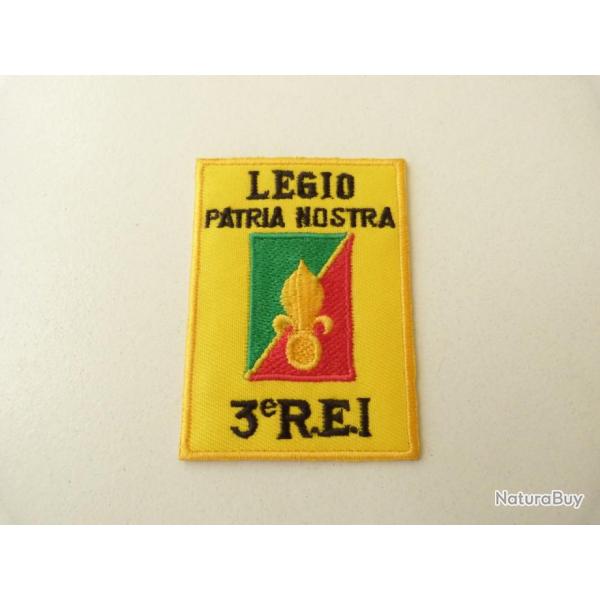 INSIGNE TISSU DU 3 EME R.E.I.