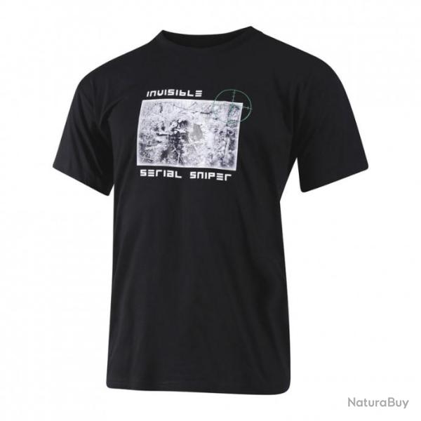 Tee-shirts Sniper -  "INVISIBLE SERIAL SNIPER"  (plusieurs tailles disponibles)