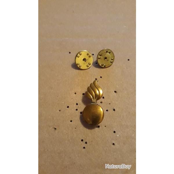 Collars officier armee us GENIE ww2 original