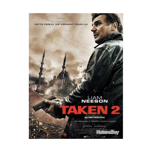 AFFICHE CINEMA : TAKEN 2 (120 X 160)