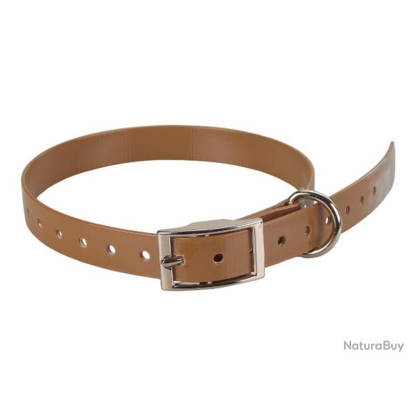 Collier rechange GARMIN MINI 19 mm x 60 cm x 2 mm marron clair