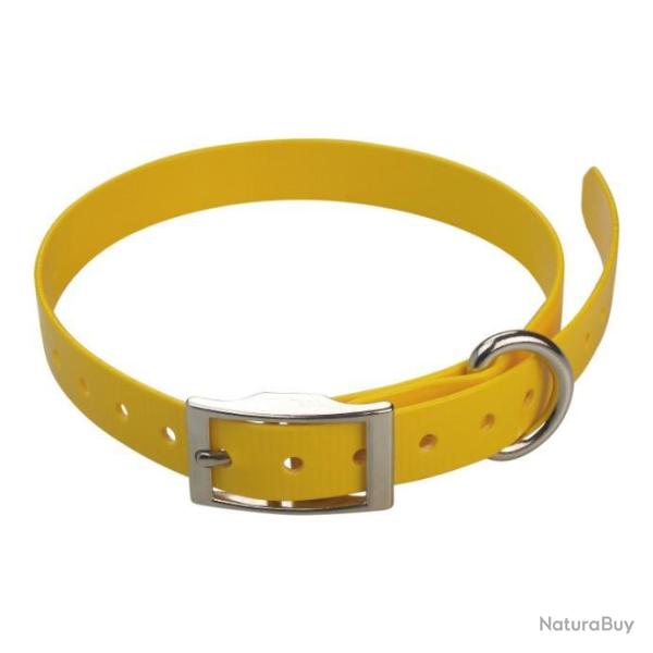 Collier rechange GARMIN MINI 19 mm x 60 cm x 2 mm jaune oeuf