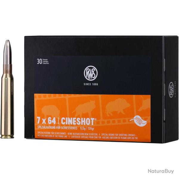 7x64 Cineshot 139grs. (Calibre: 7x64)