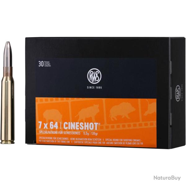 7x64 Cineshot 139grs. (Calibre: 7x64)