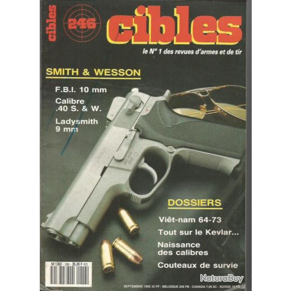 cibles 246 express kodiak mark IV de pedersoli, smith et wesson cuve 90 , javelle  canon basculant