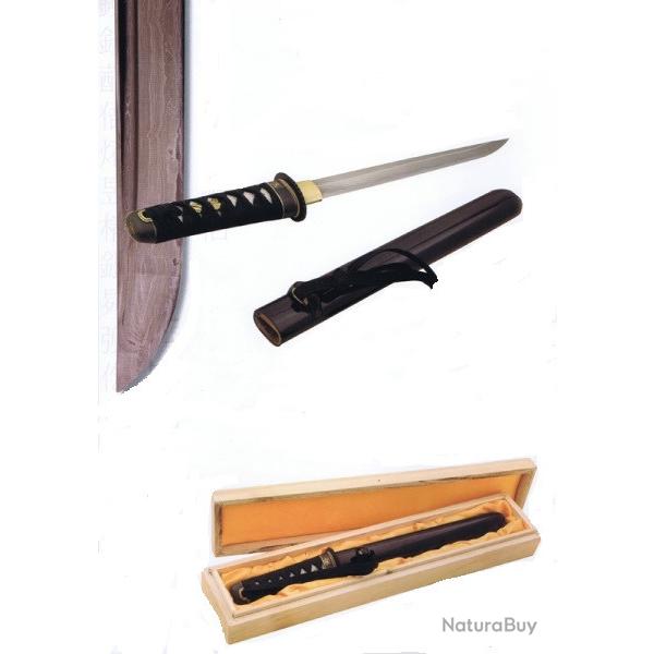 TANTO   Fudoshin  /  Lame Damas  noir feuille