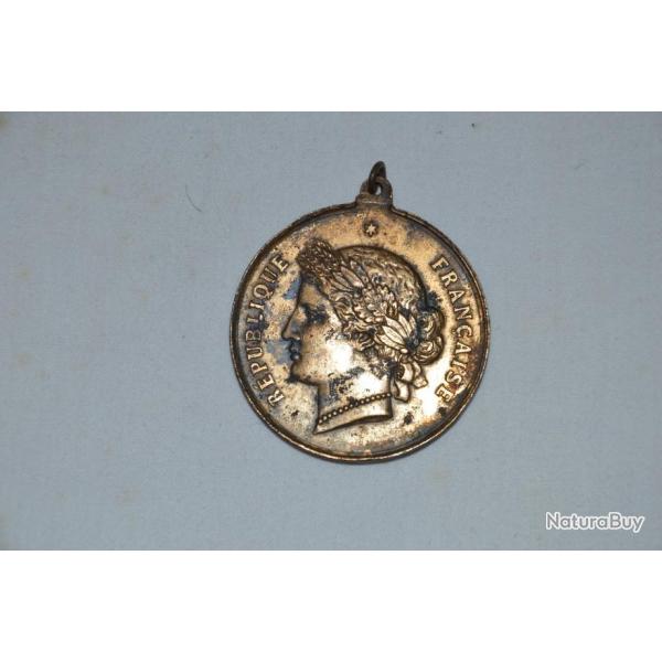 MEDAILLE DU TIRAGE AU SORT CLASSE 1883-CONSCRIT 3� REPUBLIQUE.-CONSCRIPTION MILITAIRE