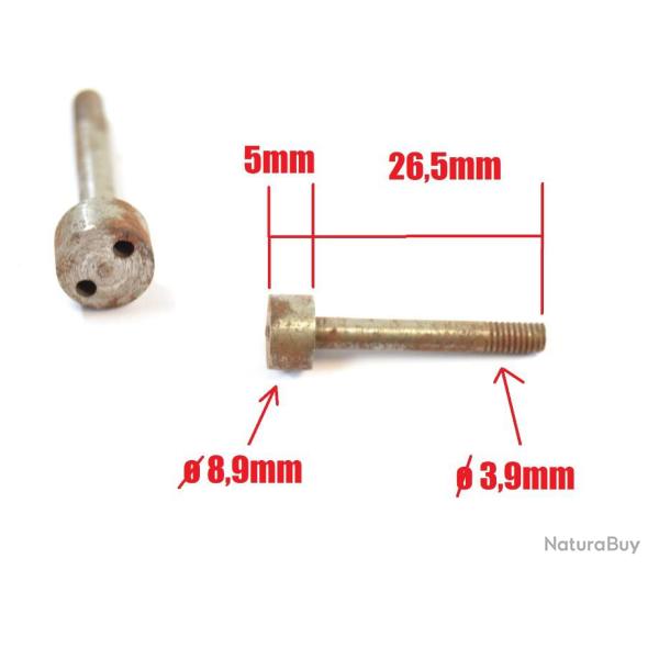 Vis pour arme a identifier. T�te � deux trous / ergots
