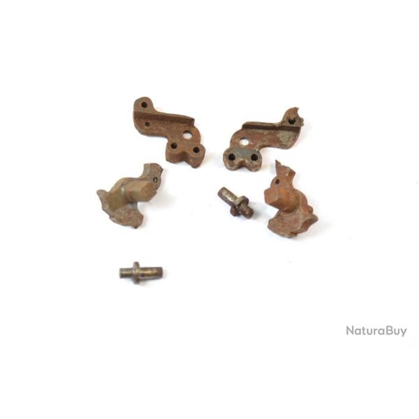 Kit de pi�ces brut de fabrication pour platine de fusil � chien. Fabrication / r�paration fusil lot