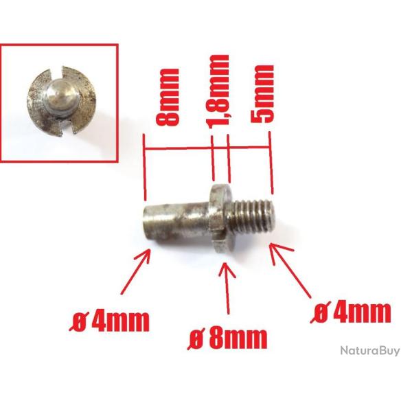 Vis - axe pour platine boitier de fusil ou pistolet revolver Restauration arme ancienne vis goupille
