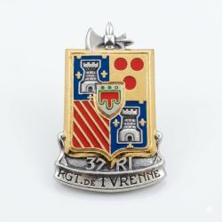 32&deg; R&eacute;giment d'Infanterie  ( Fabrication Drago-Paris) ( Dissous en 1986)