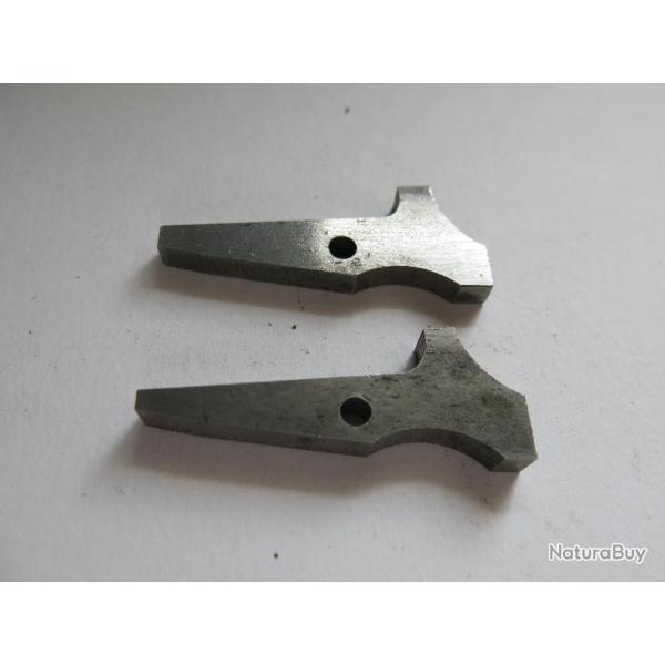 VENDU PAR CUIRASSIER11 PAIRE DE GACHETTES  JUXTAPOSE HAMMERLESS