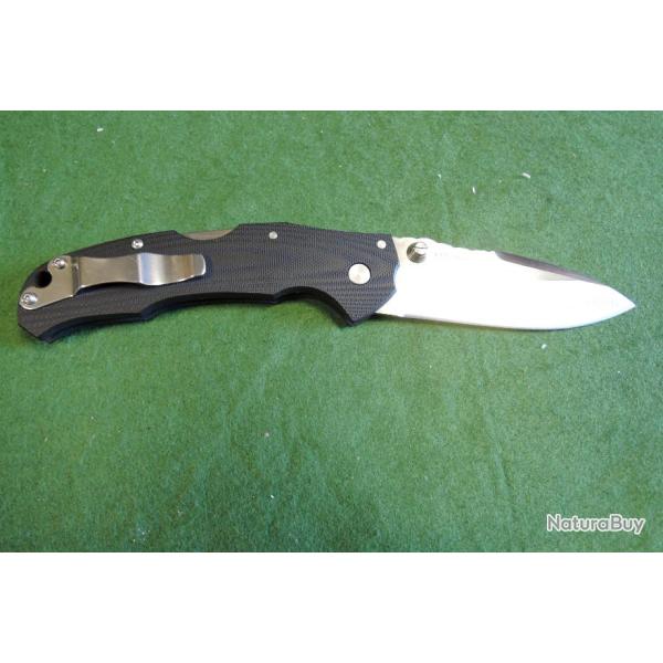 Couteau Tactique COLD STEEL SWIFT lame de 10.2cm ouverture assist�e poign�e en G10