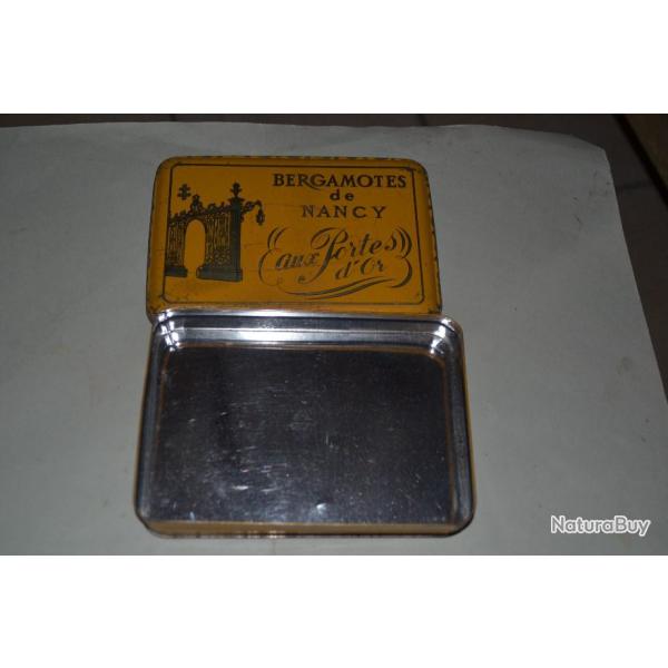 Boite collection ancienne bergamotes de Nancy