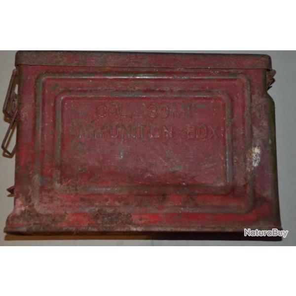 Une Caisse a munition 30m1 original ww2