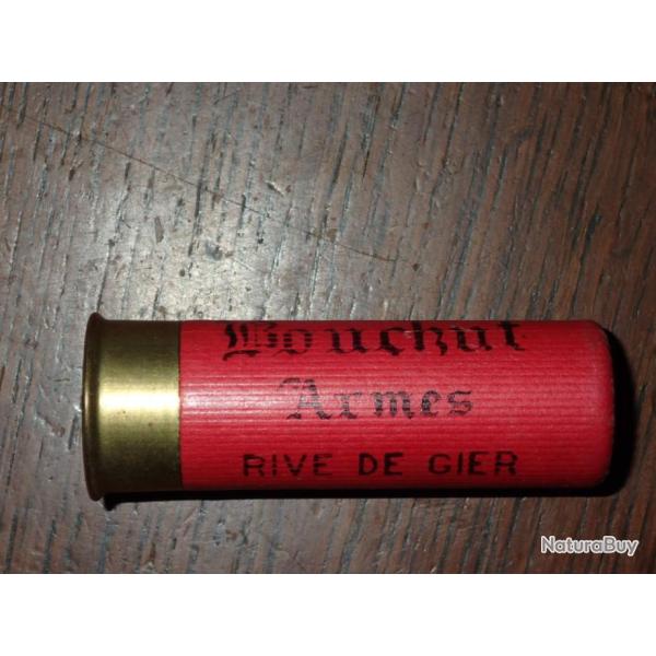 Cartouche pour collection en carton rouge - calibre 12 - Rey Frres Bouchut3