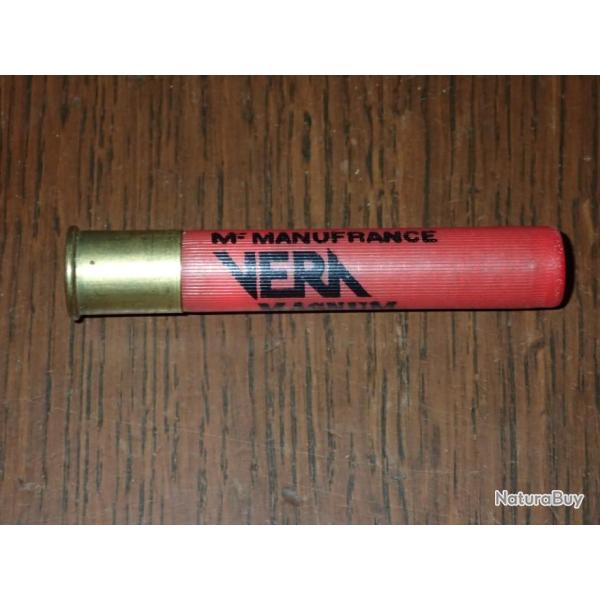 Cartouche pour collection en plastique rouge - calibre 410 -  Vera magnum